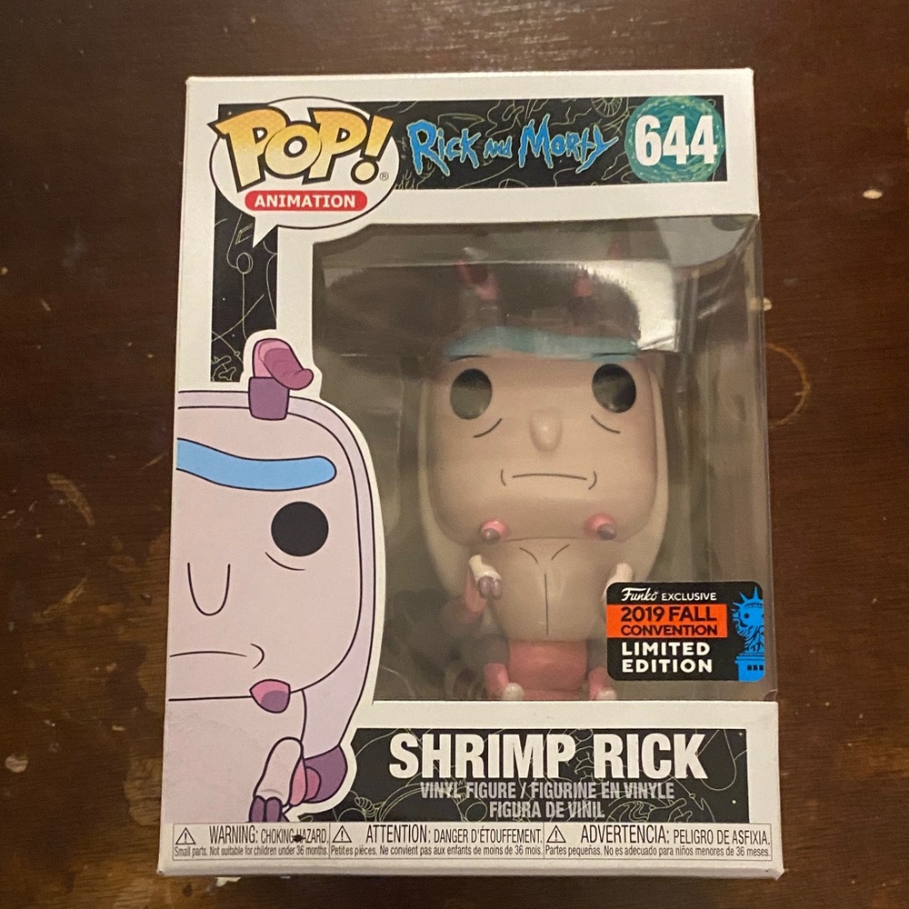 Funko Pop Shrimp Rick 2019 Fall Convention Exclusive